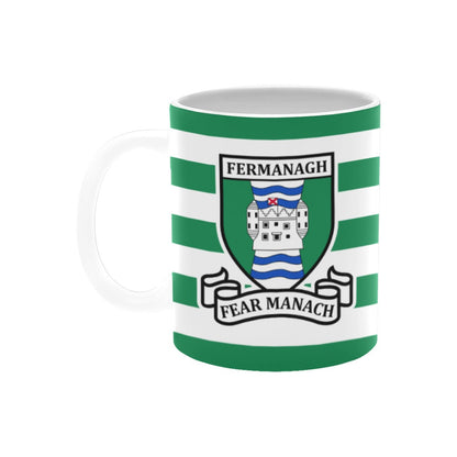 County Fermanagh Retro Stripes Mug
