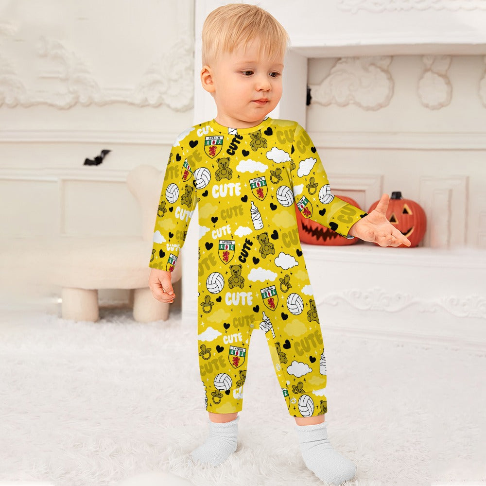 County Antrim Cute Baby Sleepsuit