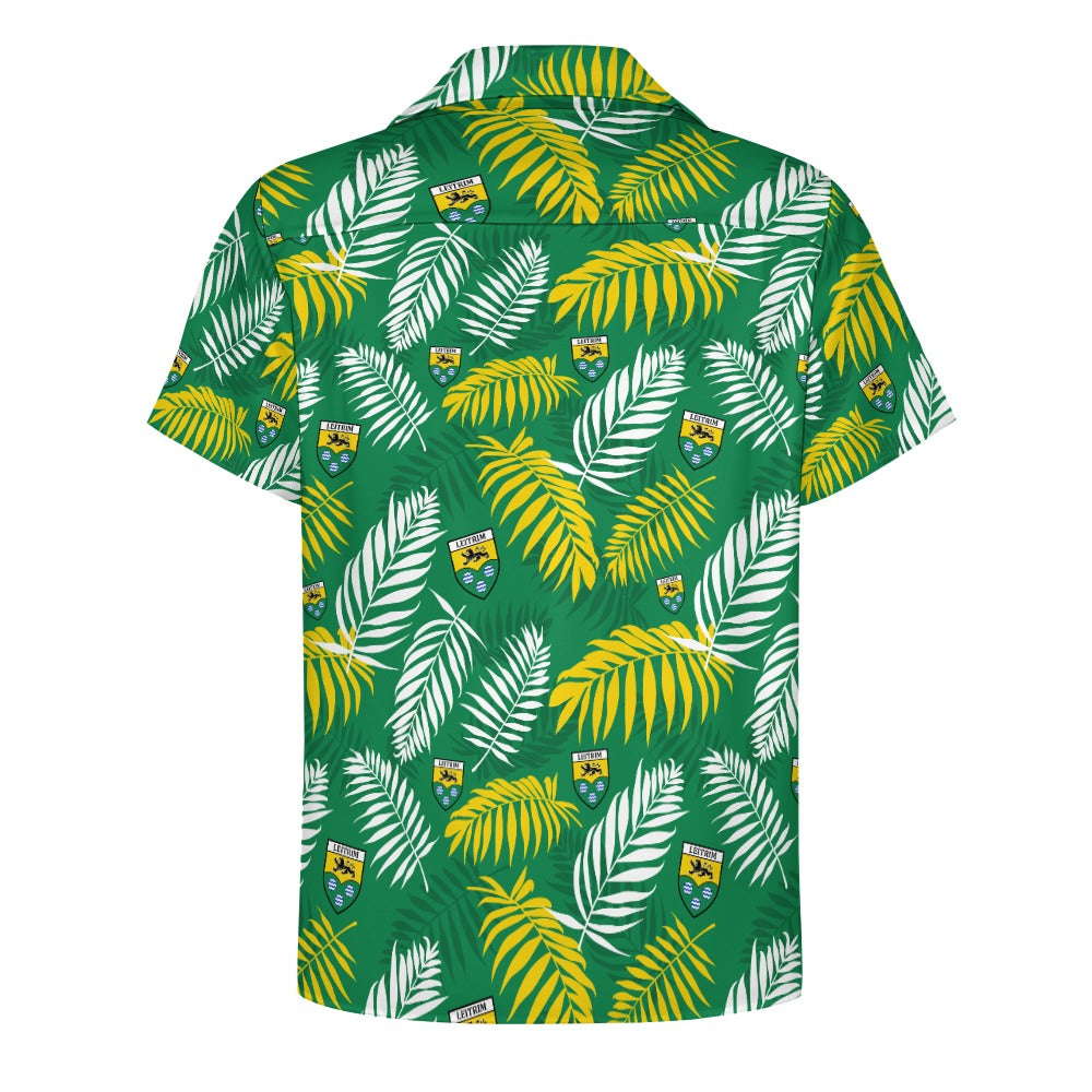 County Leitrim Hawaiian Button Up Shirt - Adults
