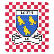 County Louth Chequered Ultra-Soft Throw Blanket