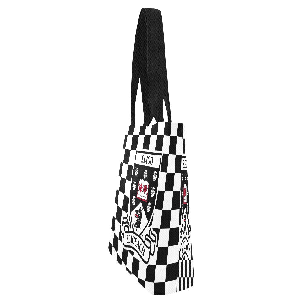 County Sligo Chequered Canvas Tote Bag Set