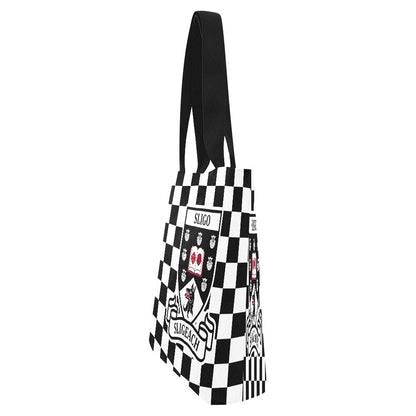 County Sligo Chequered Canvas Tote Bag Set