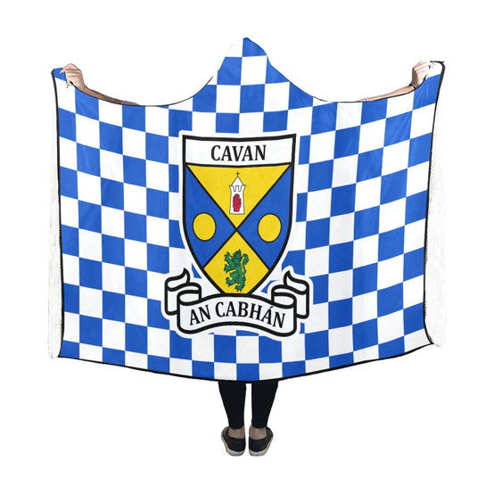 County Cavan Premium Chequered Hooded Blanket