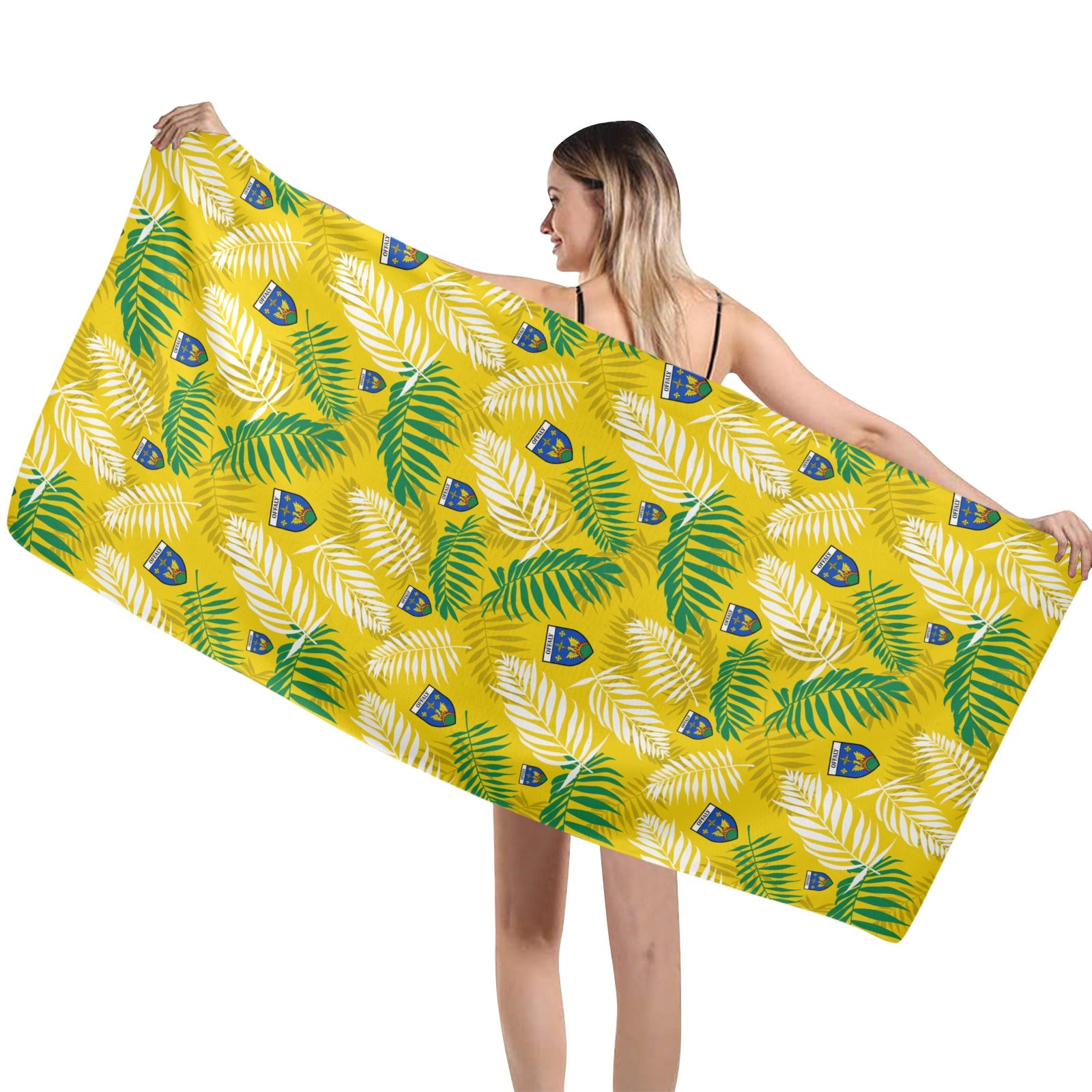 County Offaly Hawaiian Beach Towel