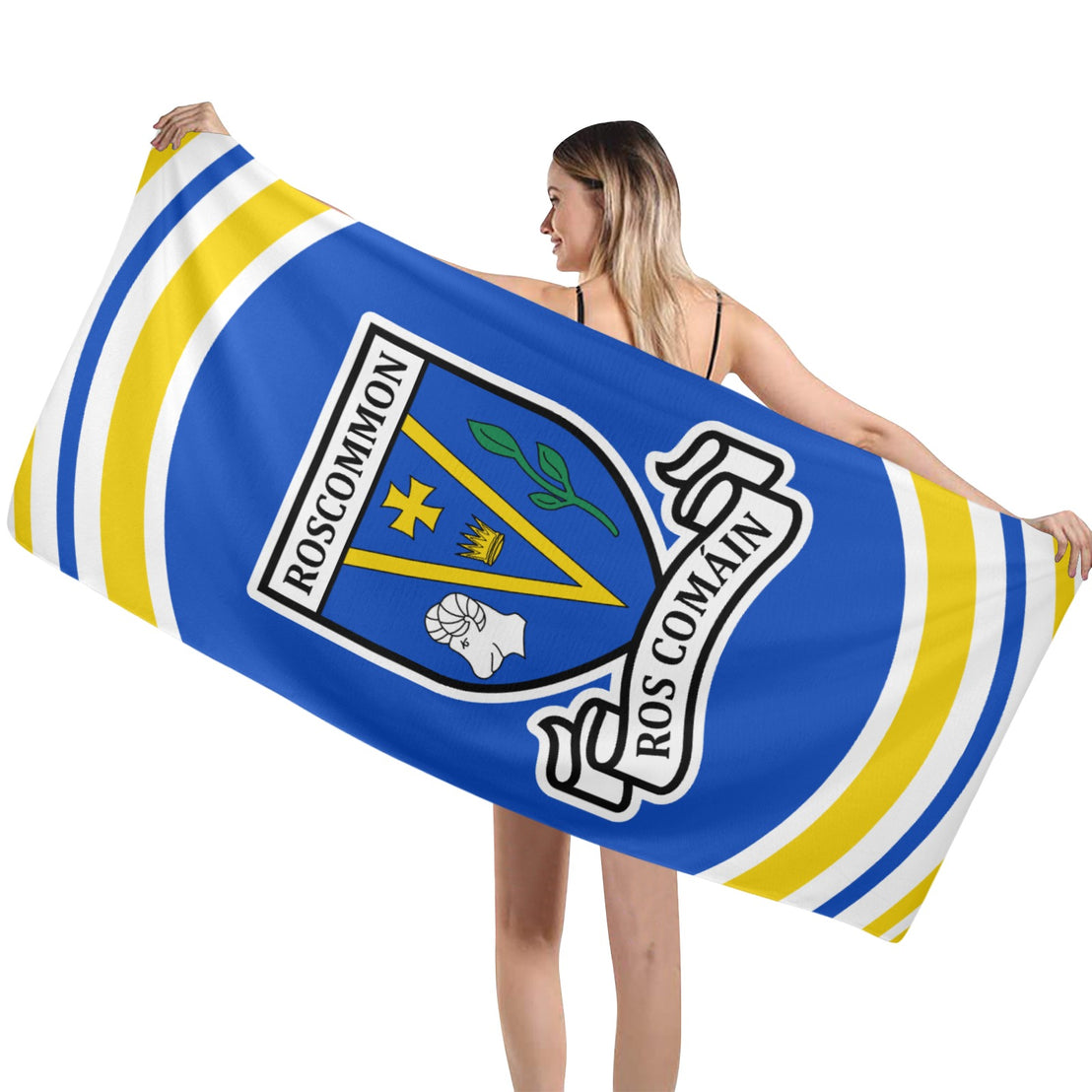 County Roscommon Pulse Beach Towel