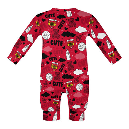 County Down Cute Baby Sleepsuit