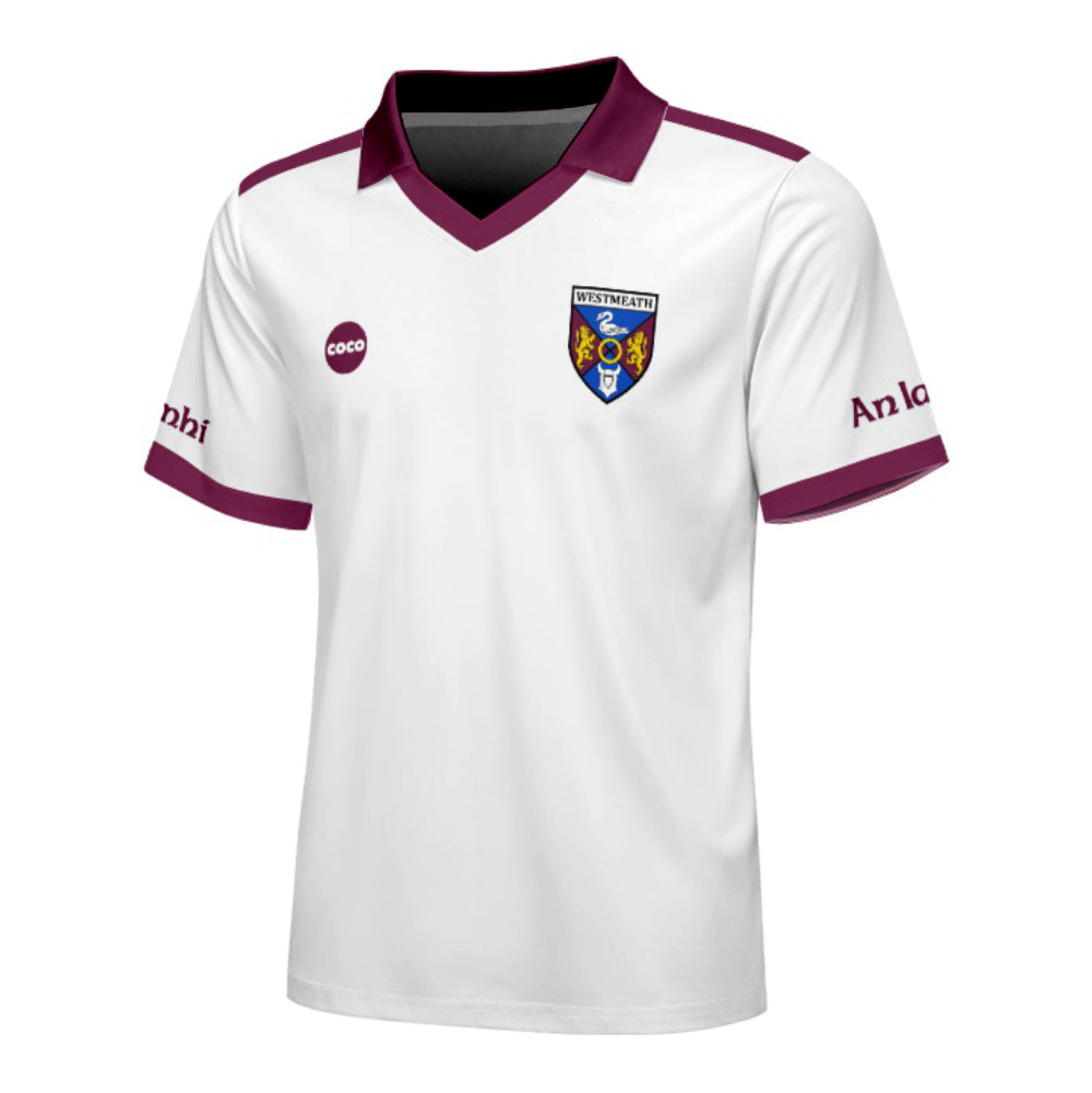 County Westmeath Retro Jersey Away - Kids Age 9-10