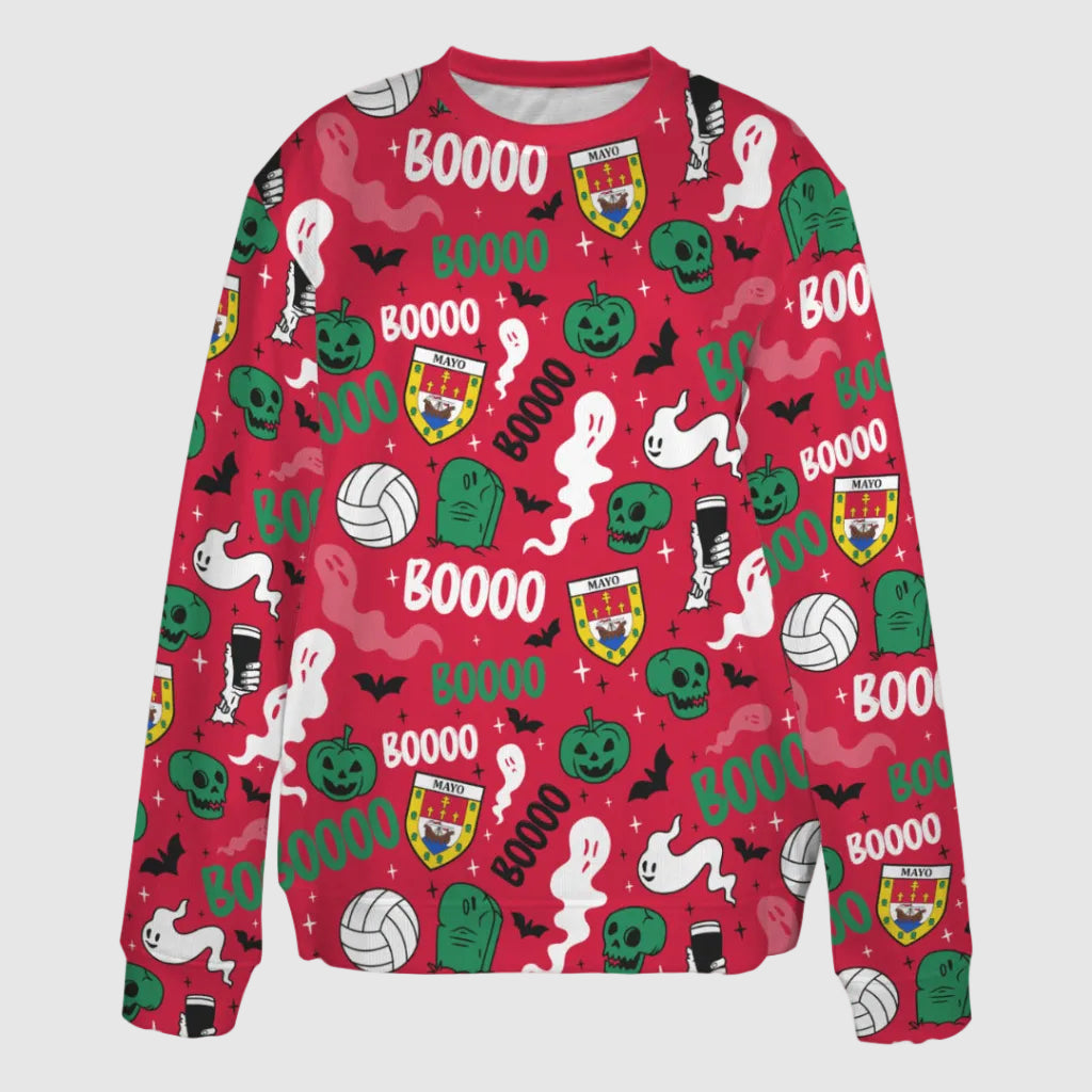 County Mayo Ghostly Halloween Sweater