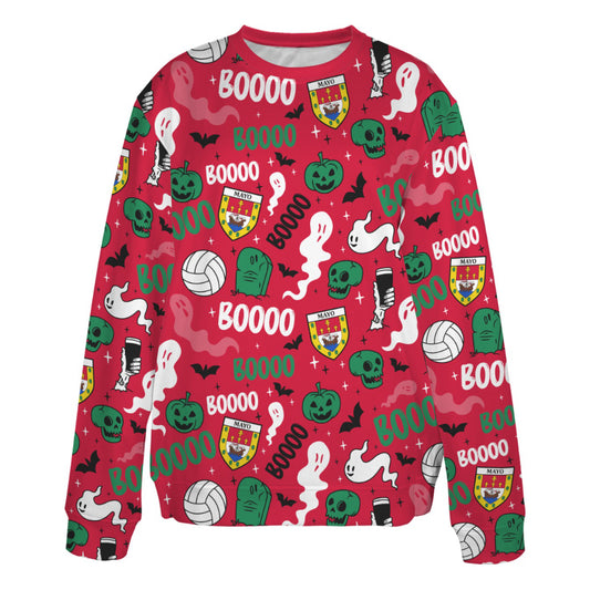 County Mayo Ghostly Halloween Sweater