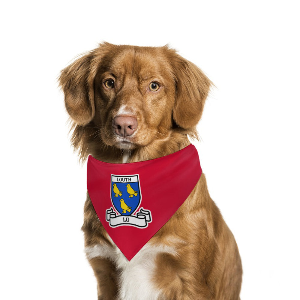 County Louth Classic Crest Pet Bandana