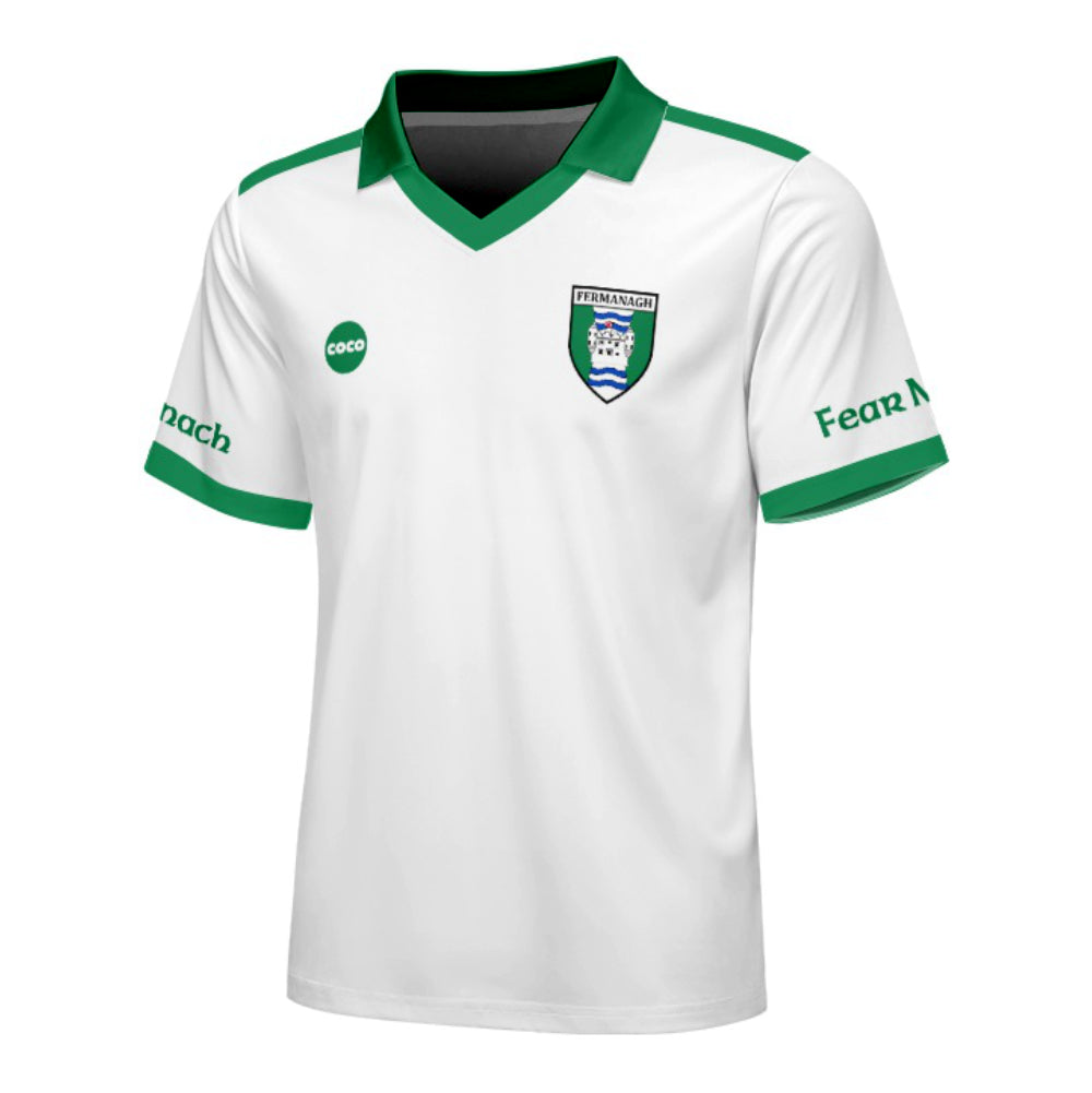 County Fermanagh Retro Jersey Away - Kids Age 9-10