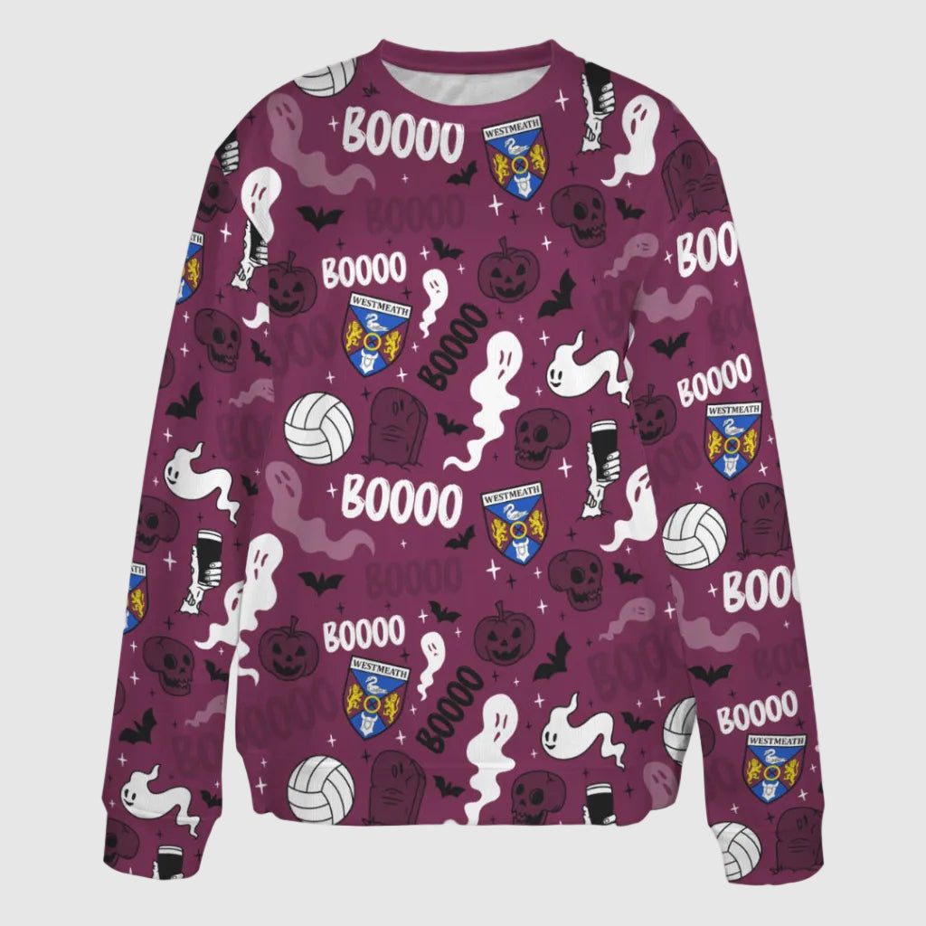 County Westmeath Ghostly Halloween Sweater