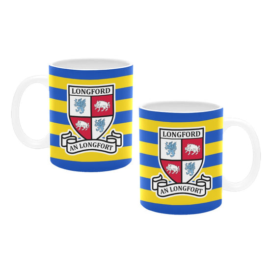 County Longford Retro Stripes Mug