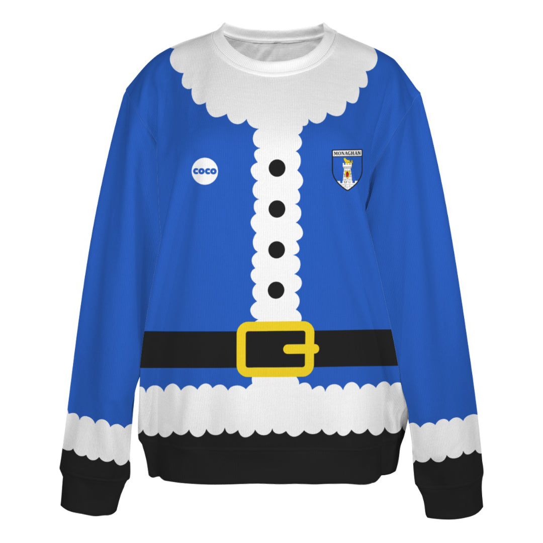County Monaghan Novelty Ugly Sweater Santa