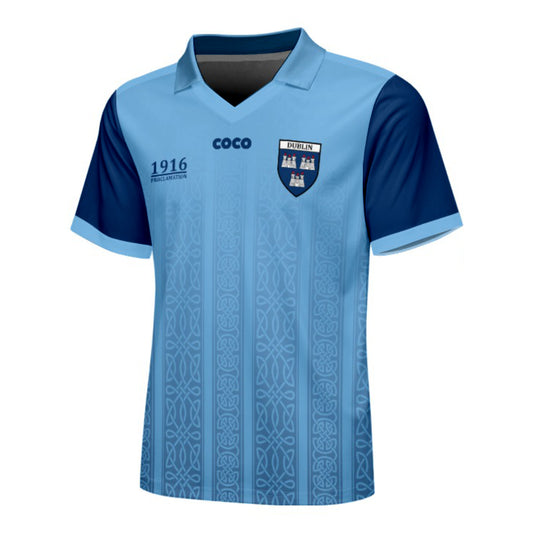 County Dublin 1916 Proclamation Jersey - Kids Age 9-10