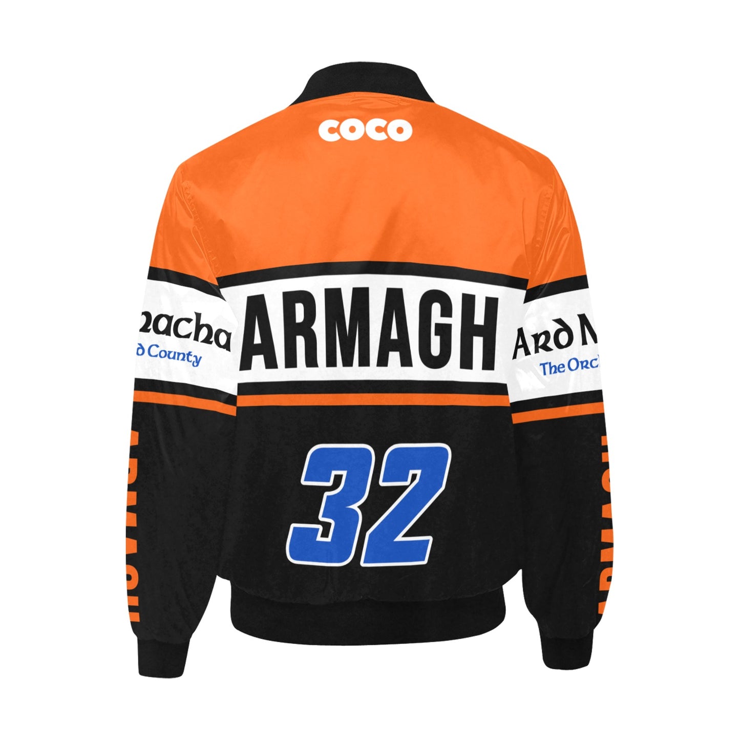 County Armagh Vintage Quilted Bomber Jacket