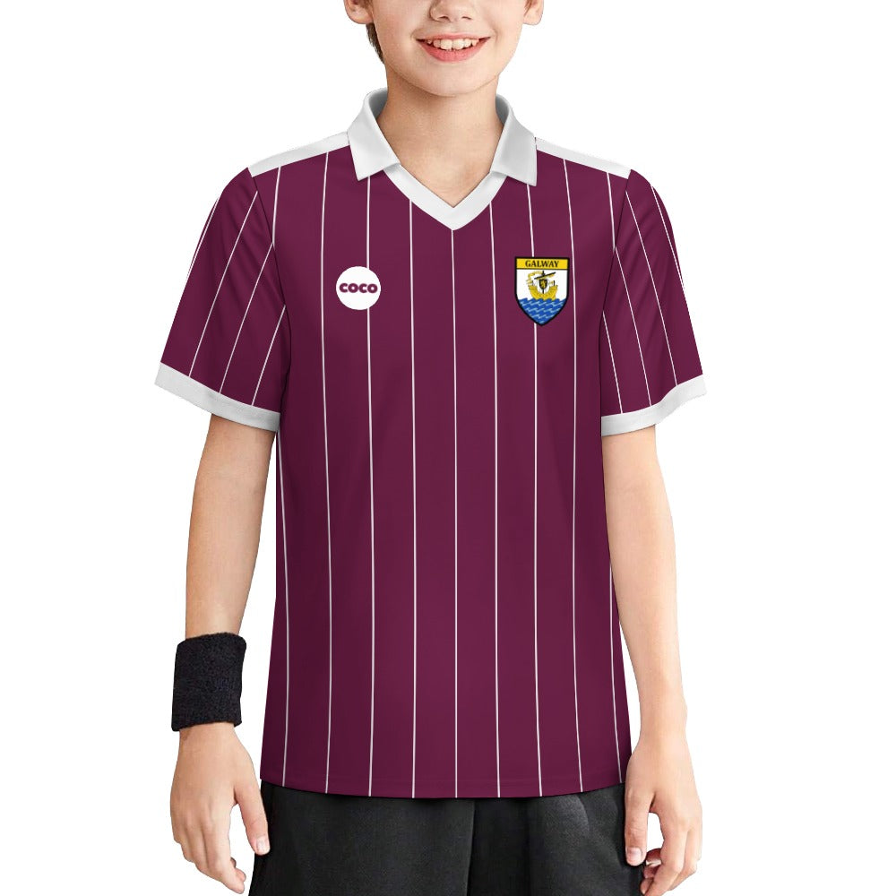 County Galway Retro Jersey Home Edition - Kids