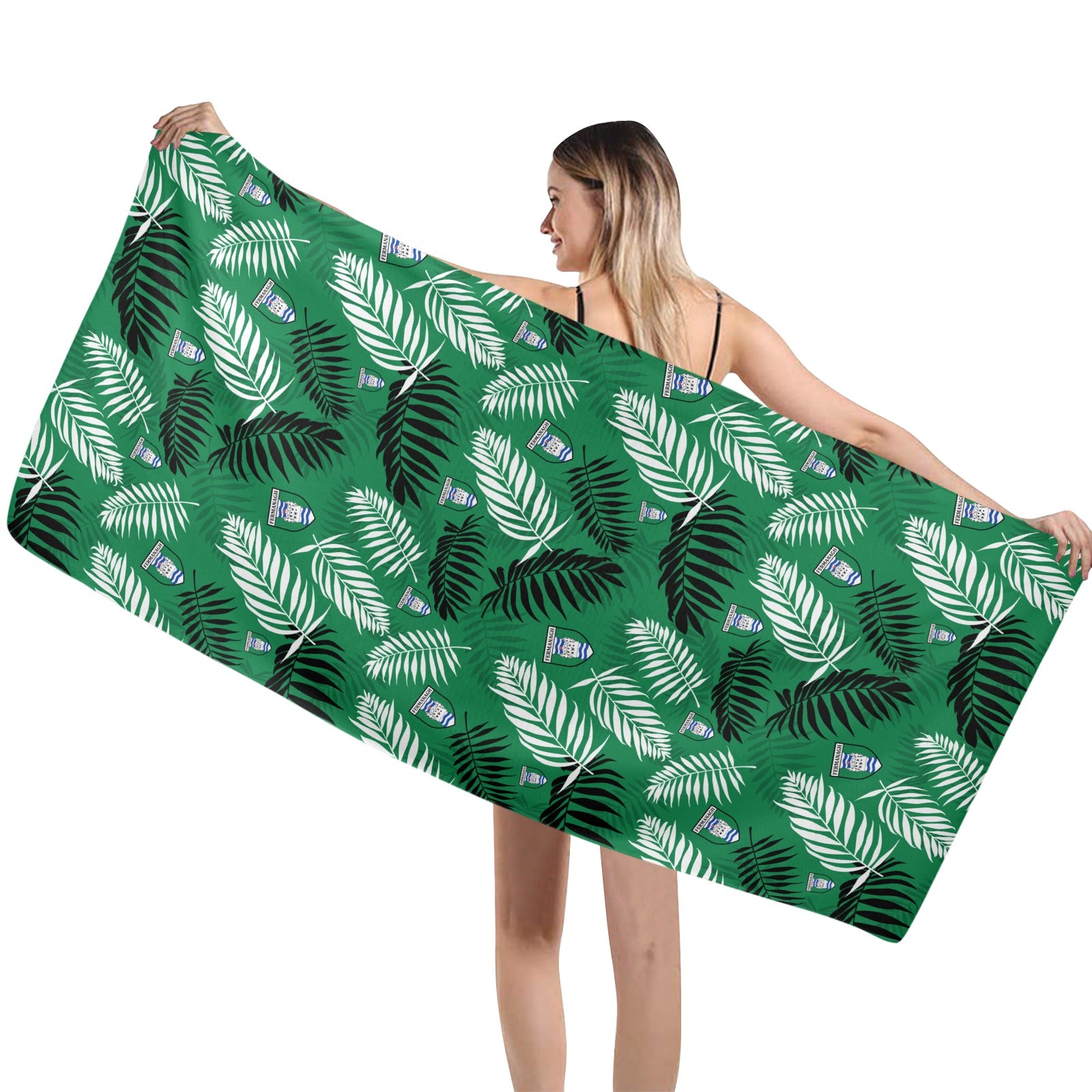County Fermanagh Hawaiian Beach Towel