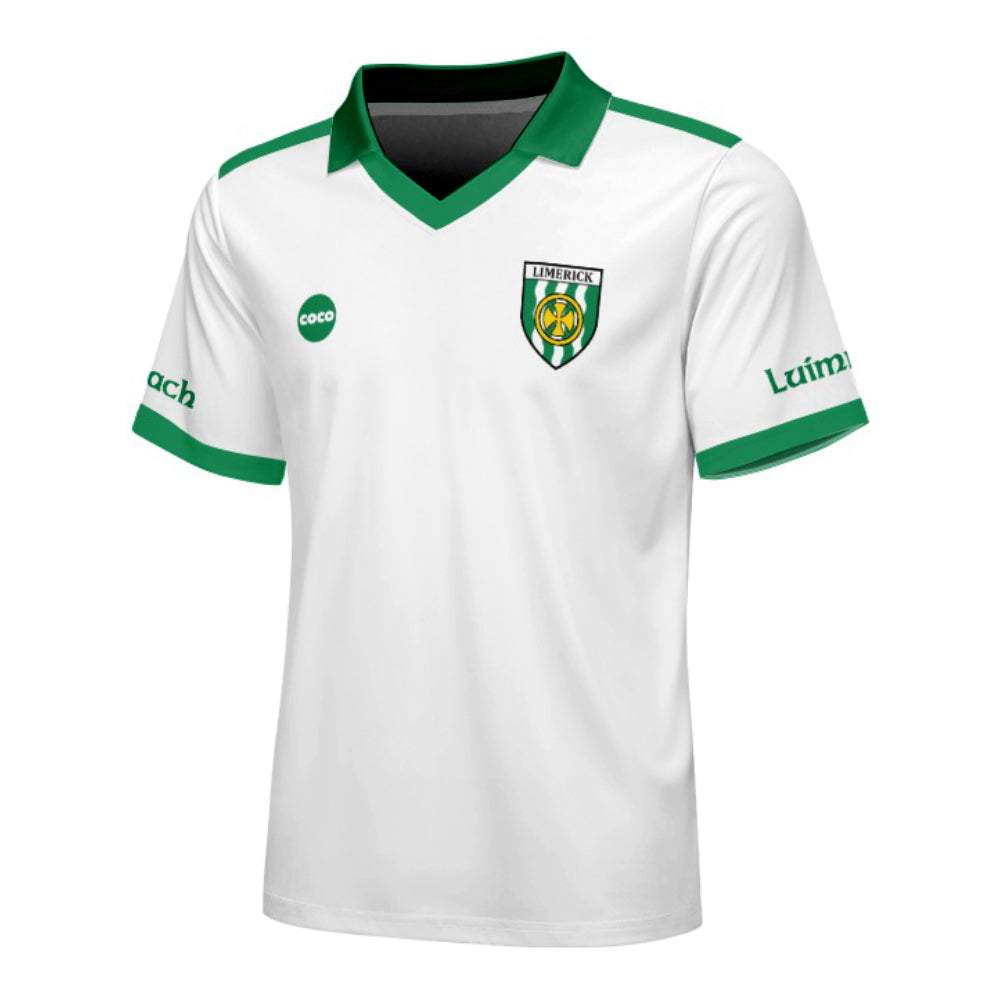 County Limerick Retro Jersey Away - Kids Age 9-10