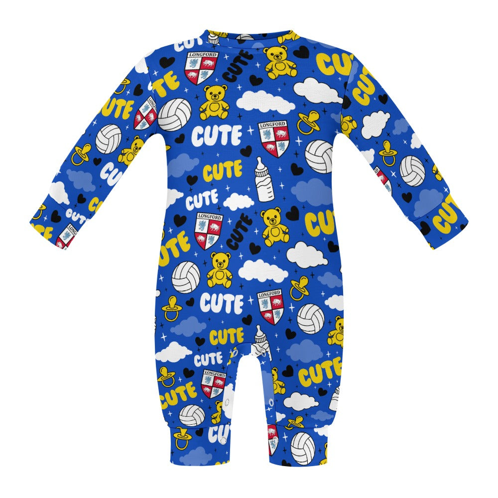 County Longford Cute Baby Sleepsuit