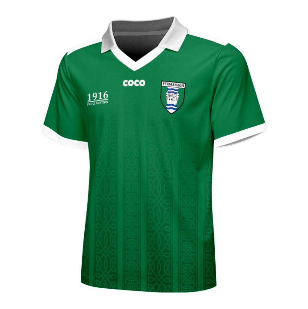 County Fermanagh 1916 Proclamation Jersey - Kids Age 9-10