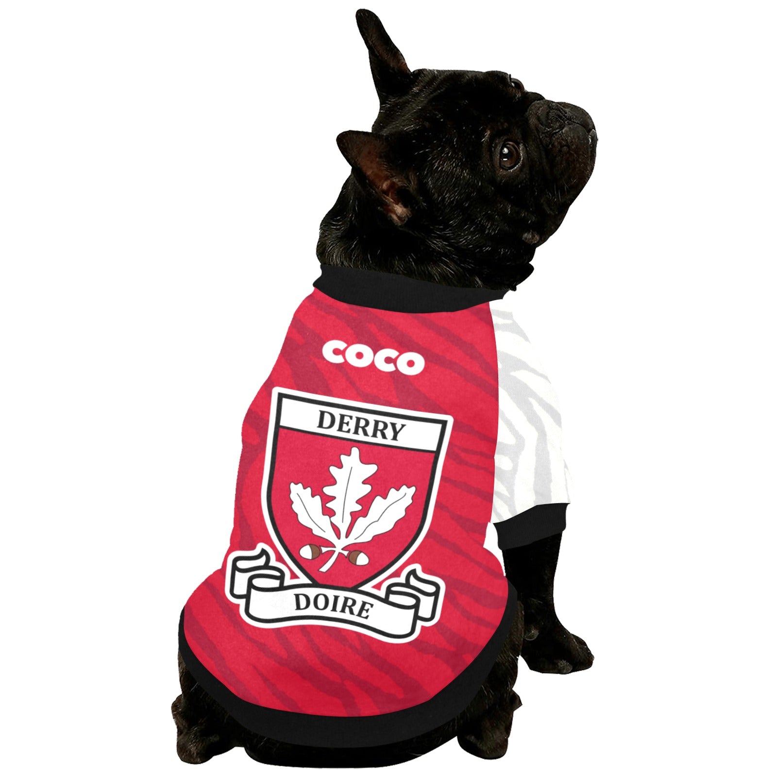 County Derry Jersey Inspired Pet Shirt