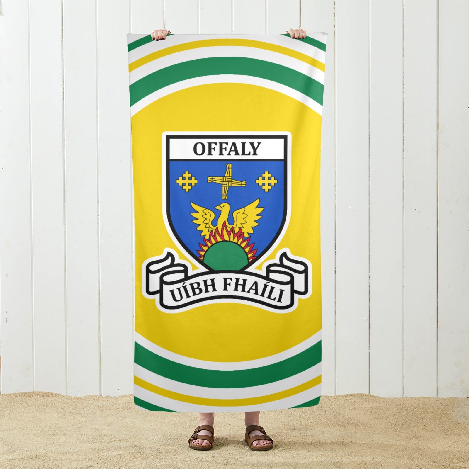 County Offaly Pulse Beach Towel