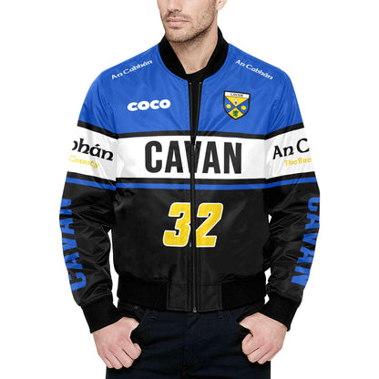 County Cavan Vintage Quilted Bomber Jacket
