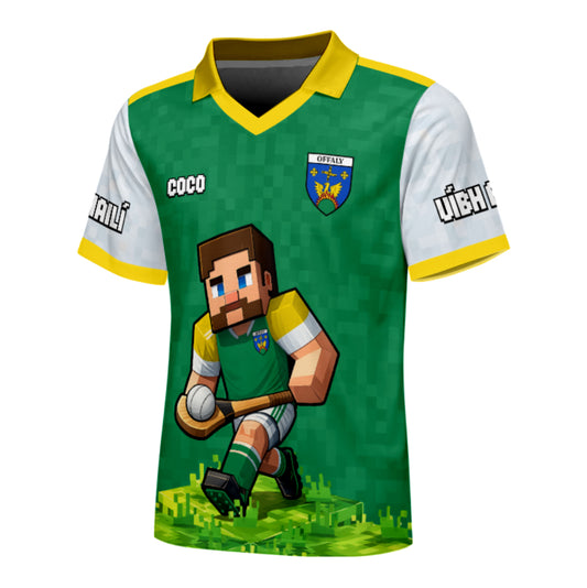 County Offaly Little Legends Jersey - Kids White1