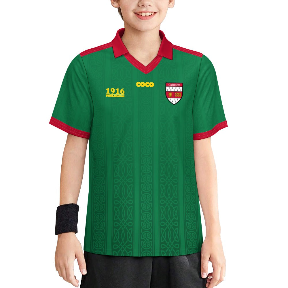 County Carlow 1916 Proclamation Jersey - Kids
