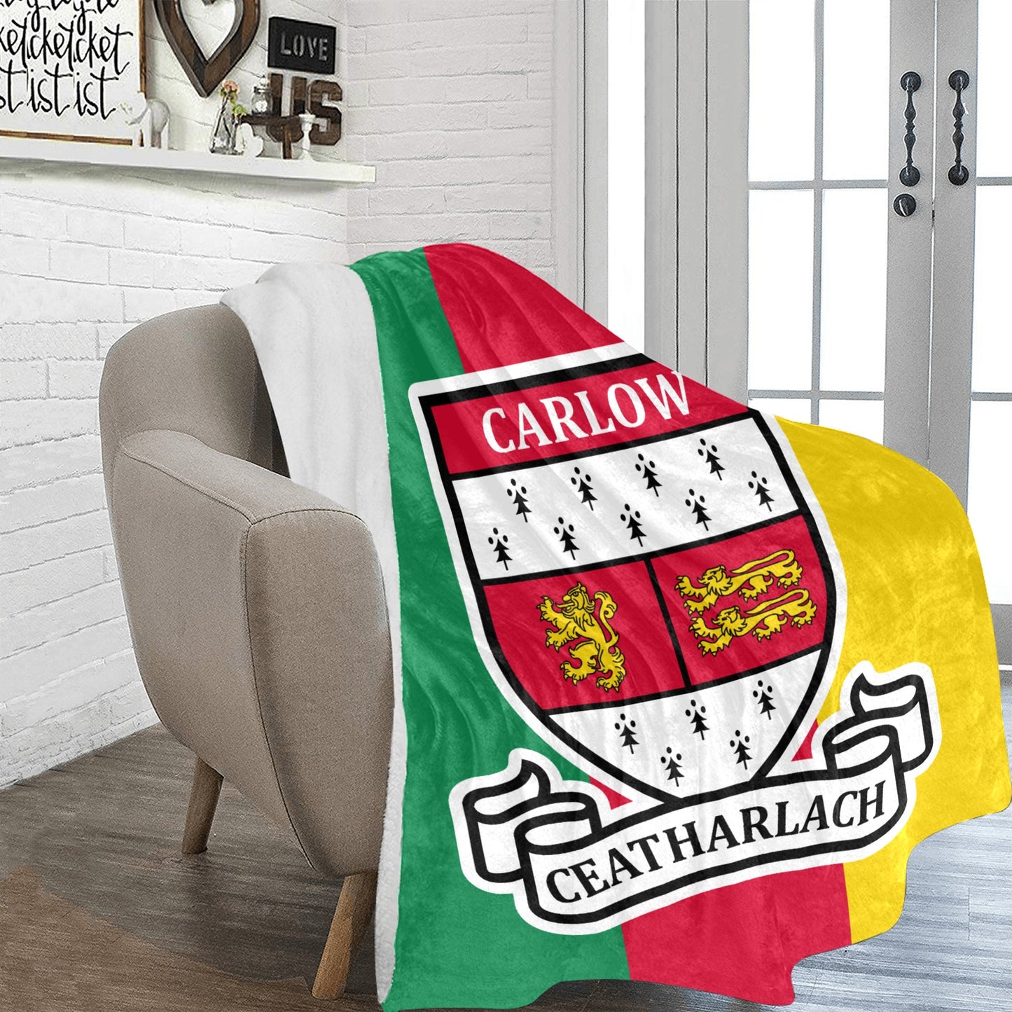 County Carlow Ultra-Soft Throw Blanket