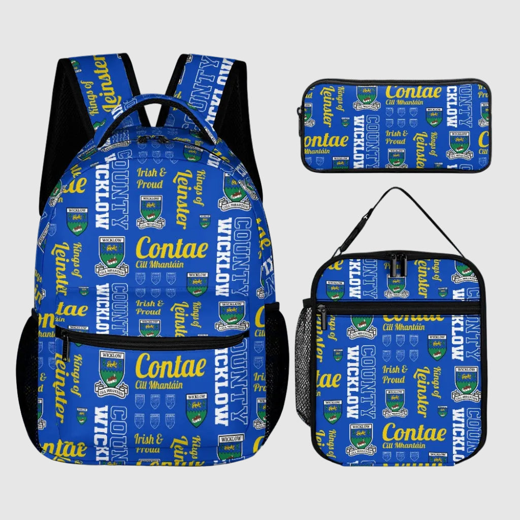 County Wicklow Backpack, Lunch Bag & Pencil Case Set