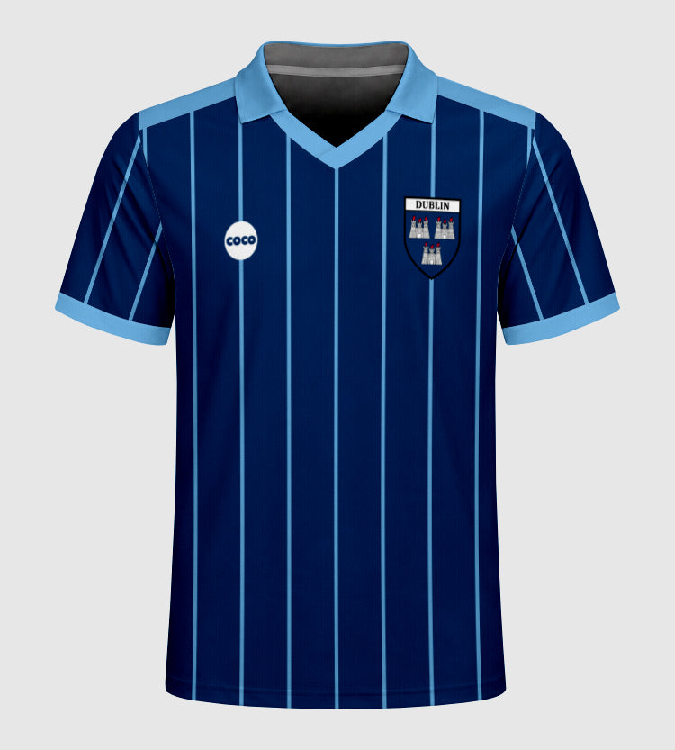 County Dublin Retro Jersey Away - Kids