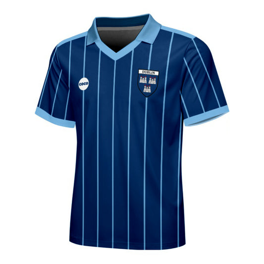 County Dublin Retro Jersey Away - Kids Age 9-10