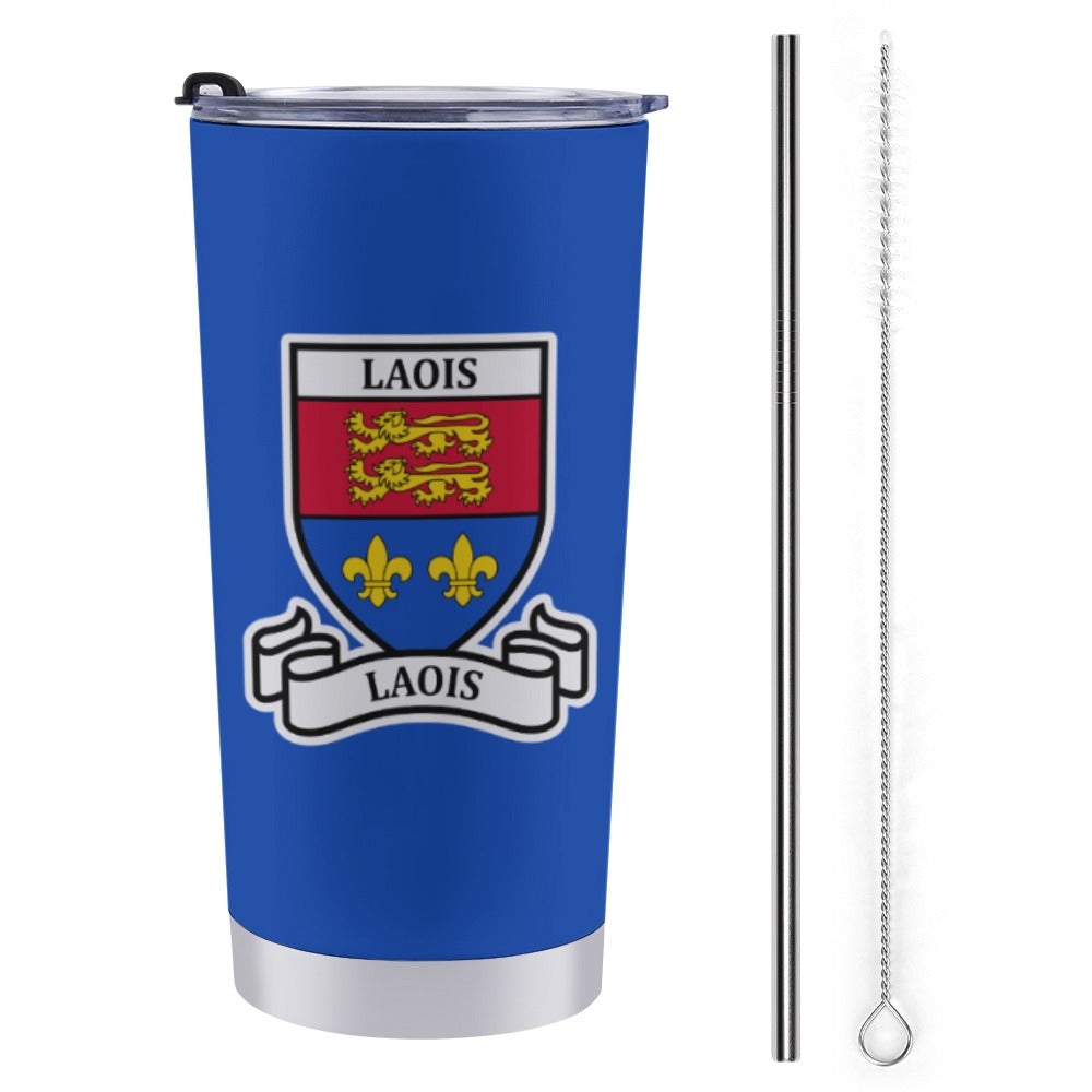 County Laois Classic Crest 20oz Travel Mug