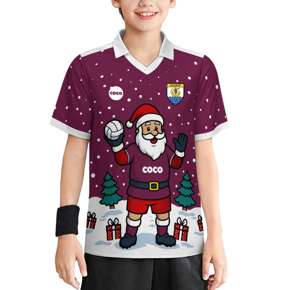 County Galway Christmas Jersey - Kids