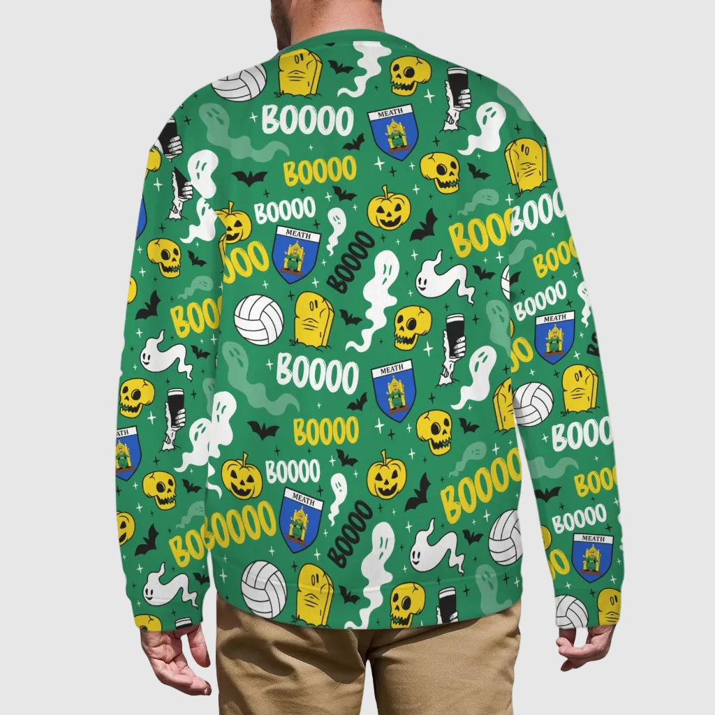 County Meath Ghostly Halloween Sweater