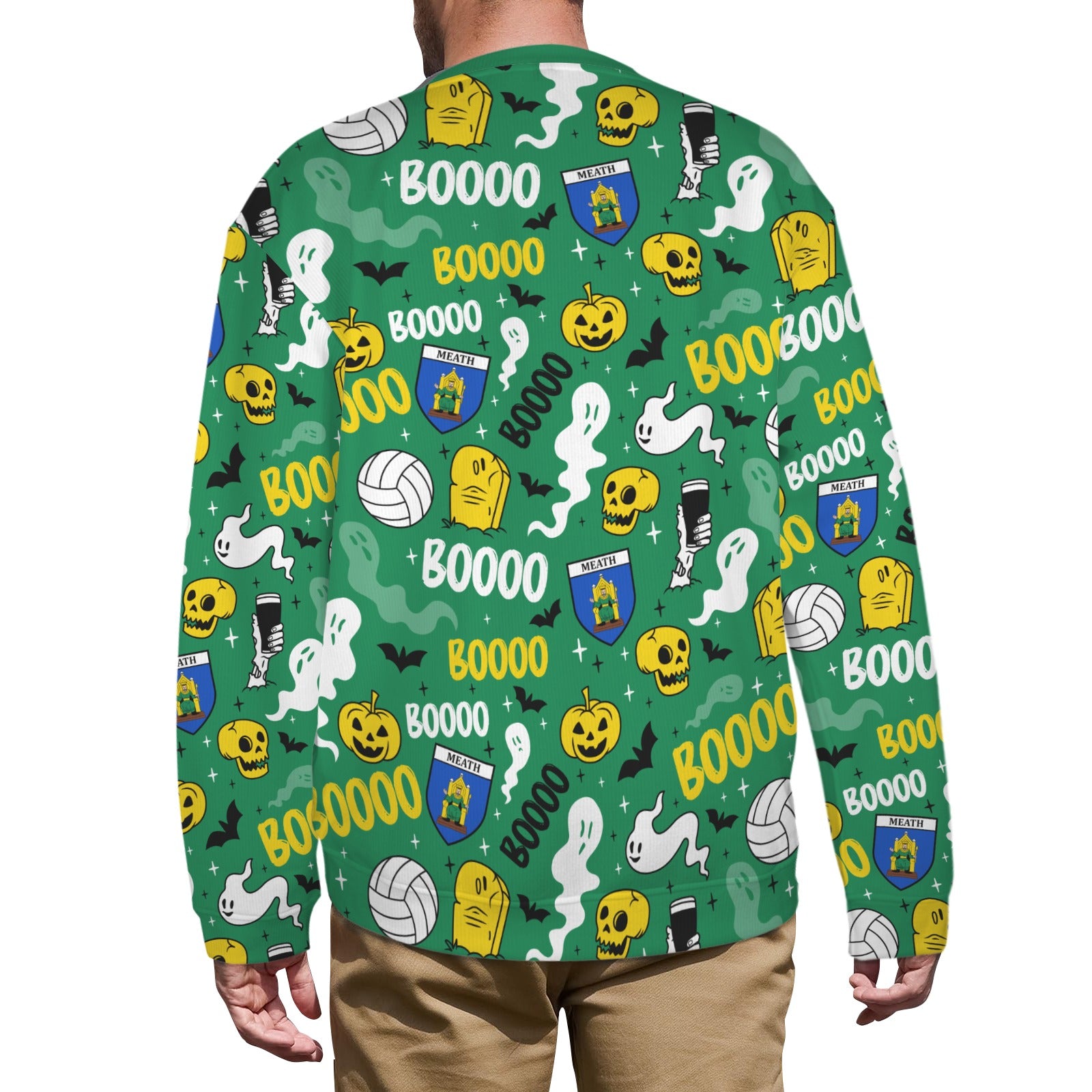 County Meath Ghostly Halloween Sweater