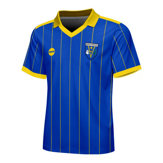County Roscommon Retro Jersey Away - Kids Age 9-10