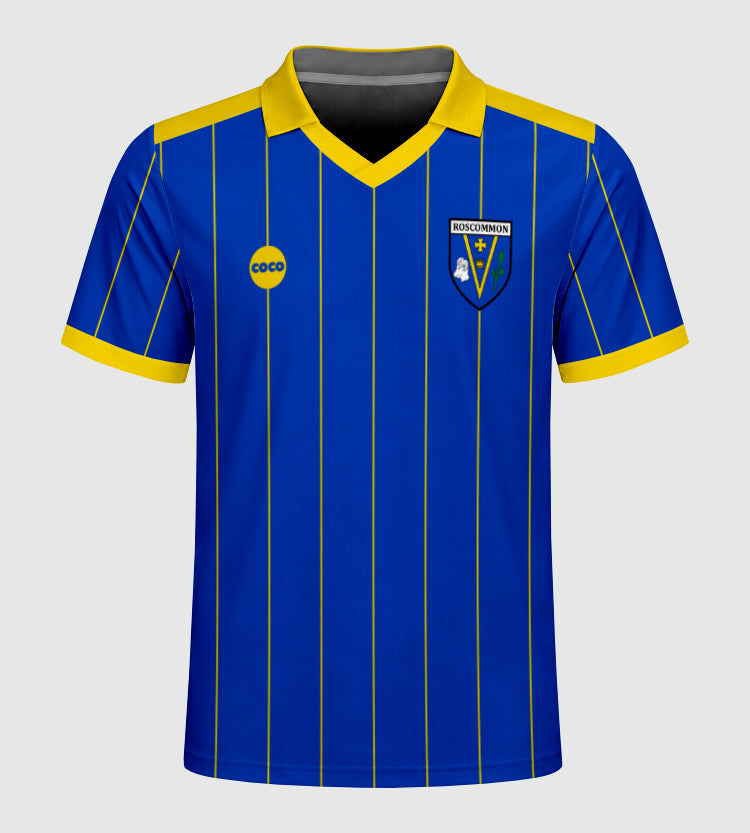 County Roscommon Retro Jersey Away - Kids