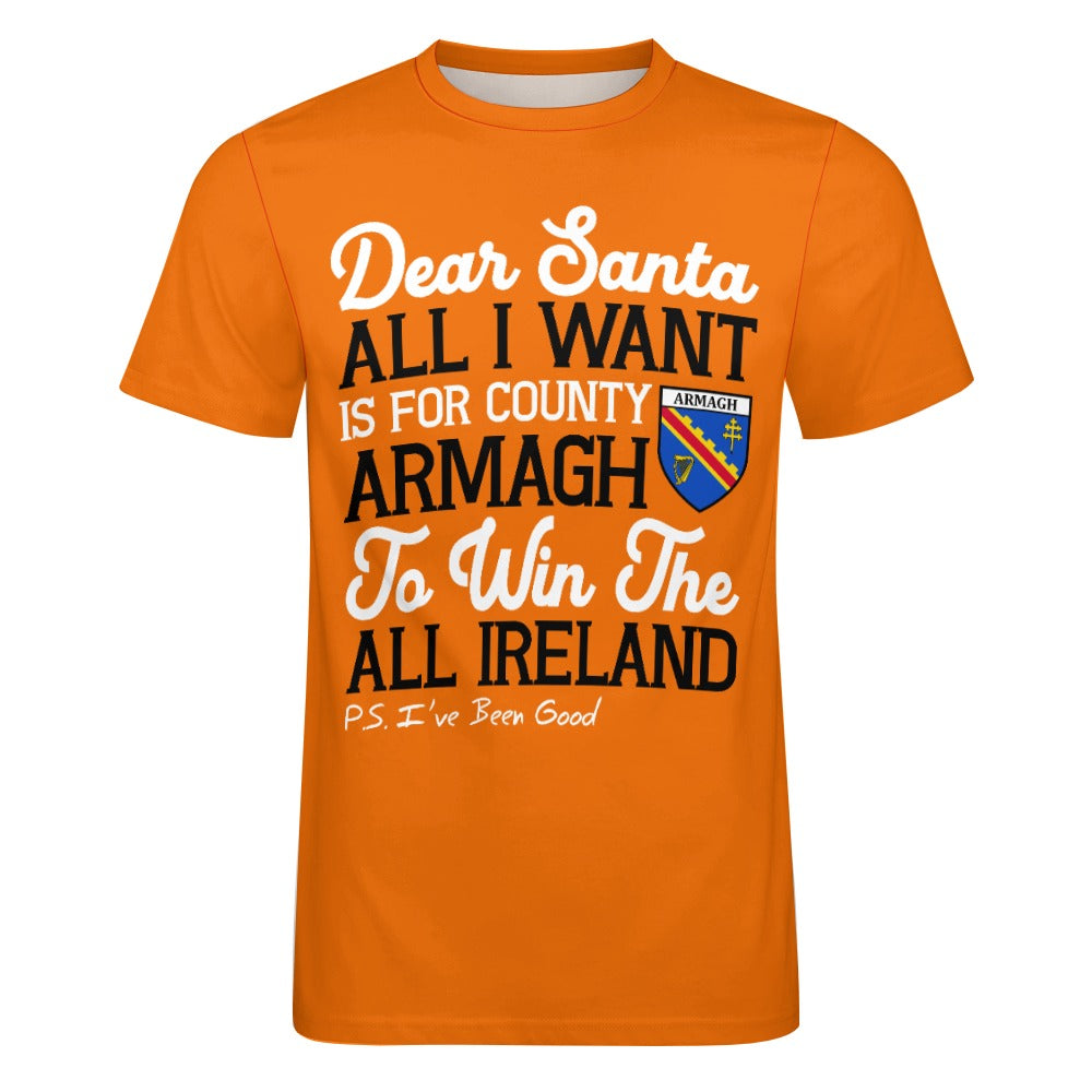 County Armagh Dear Santa T-Shirt 4XL