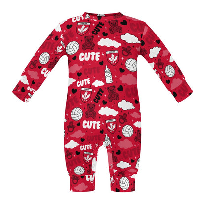County Derry Cute Baby Sleepsuit