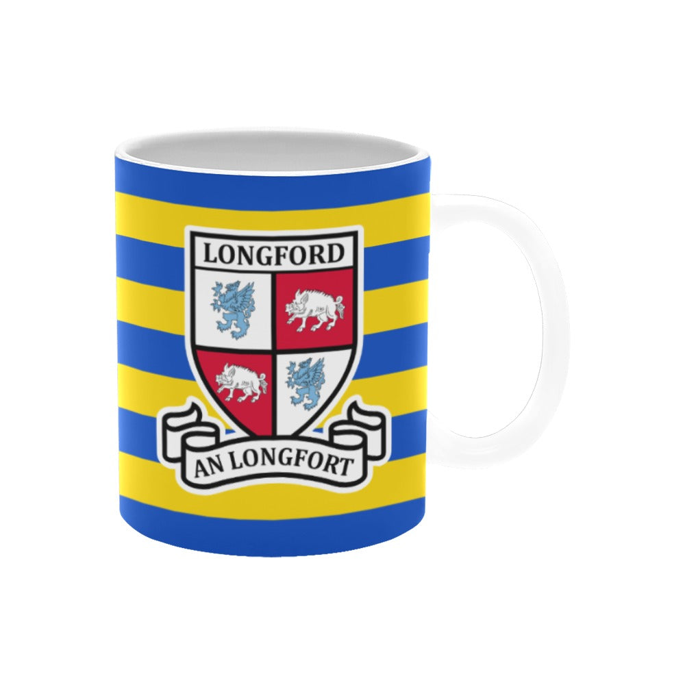 County Longford Retro Stripes Mug
