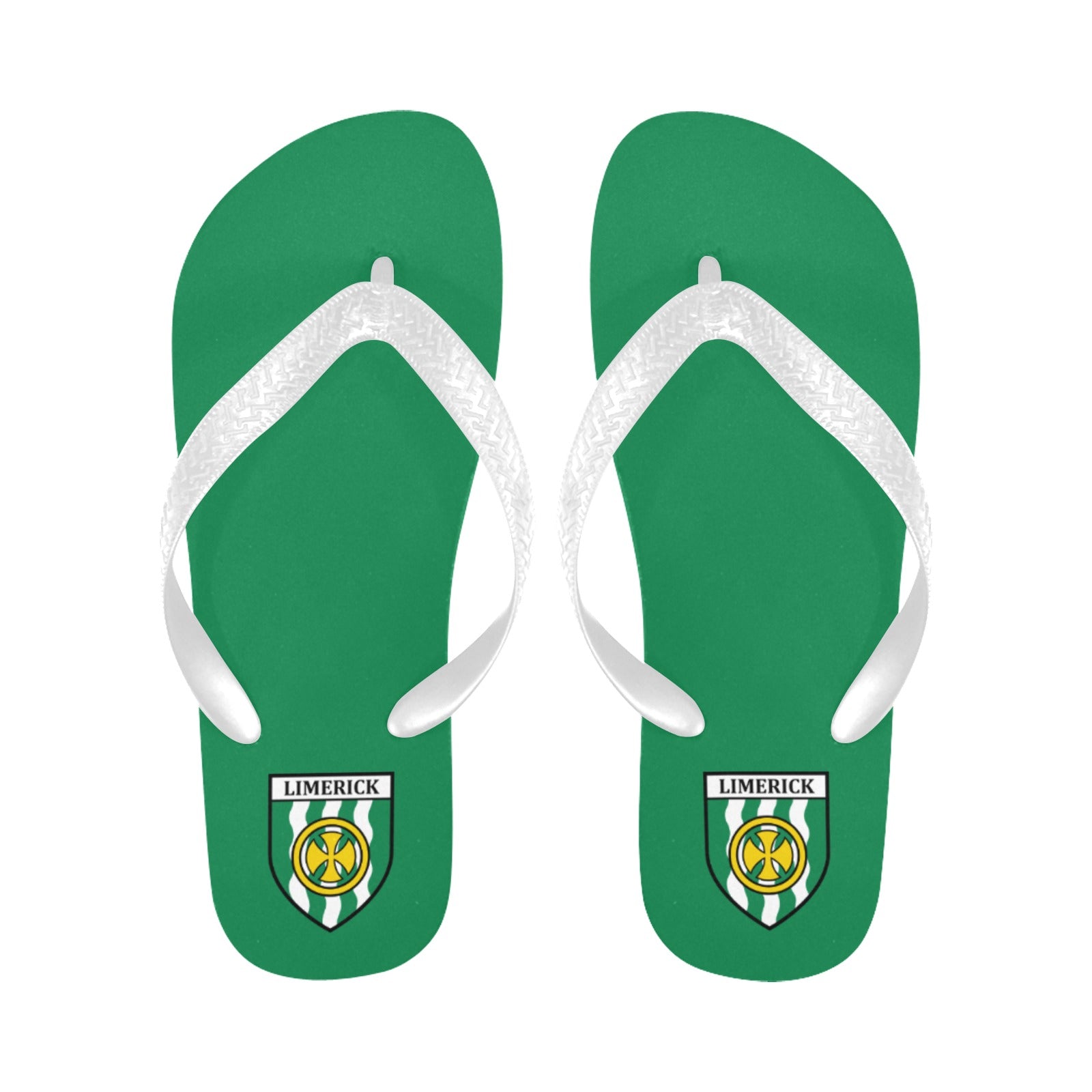 County Limerick Classic Crest Flip Flops