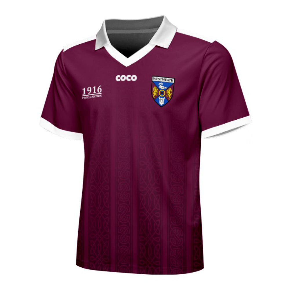 County Westmeath 1916 Proclamation Jersey - Kids Age 9-10