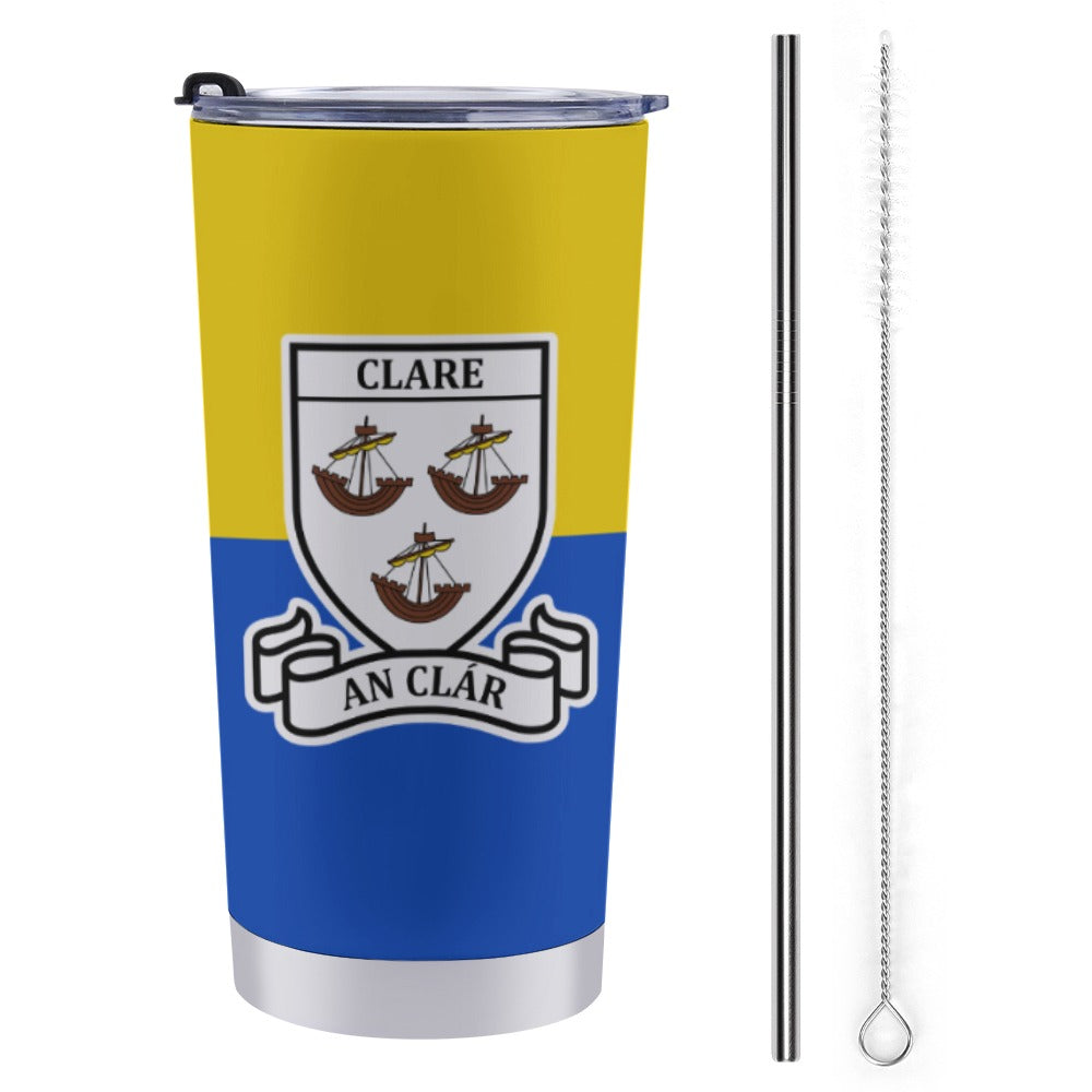 County Clare Classic Crest 20oz Travel Mug