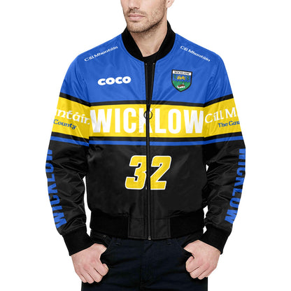 County Wicklow Vintage Quilted Bomber Jacket