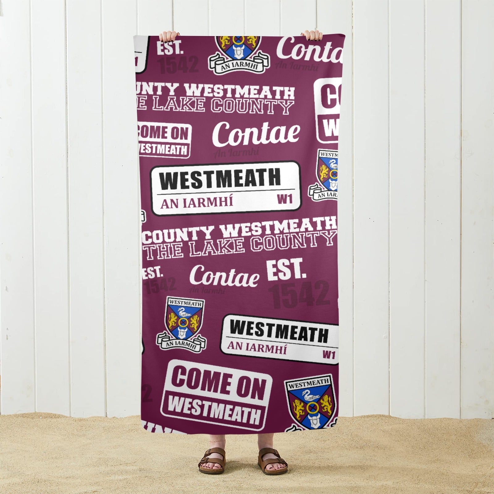 County Westmeath Ultimate Beach Towel