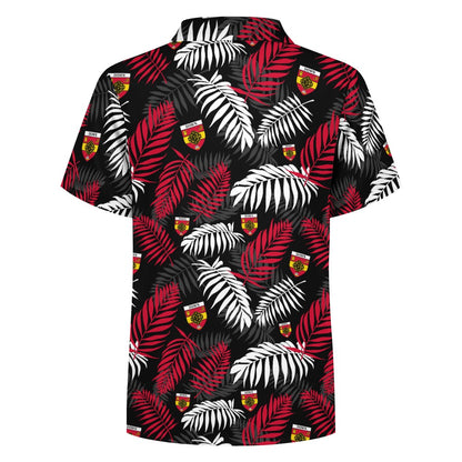 County Down Hawaiian Button Up Shirt - Kids