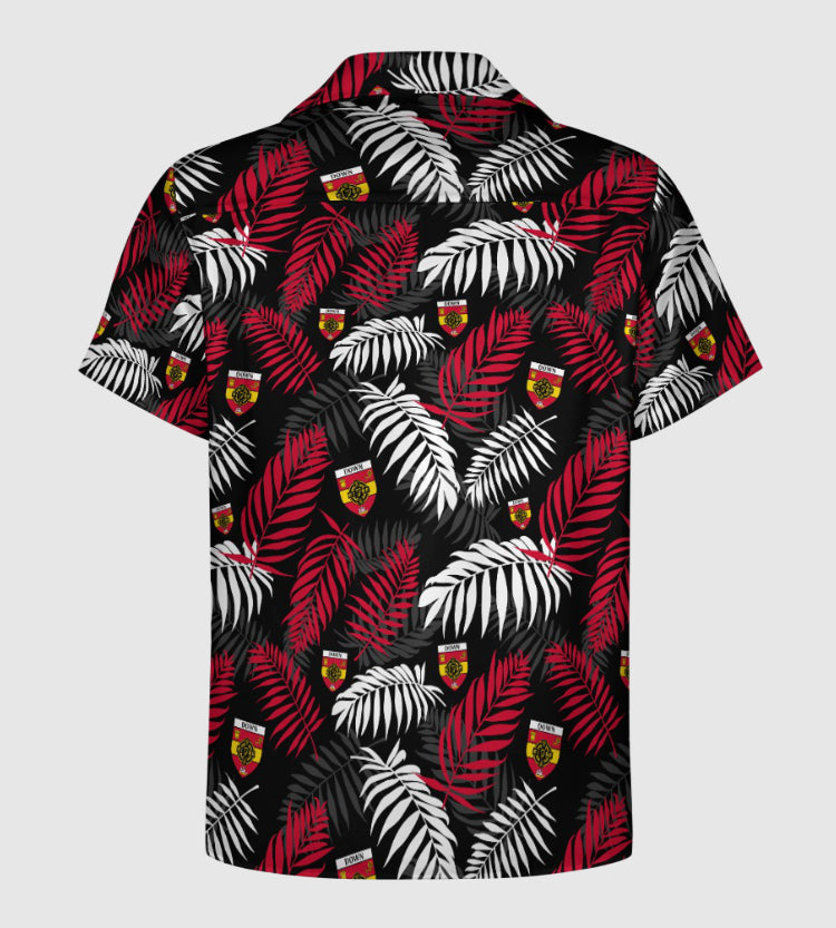 County Down Hawaiian Button Up Shirt - Kids